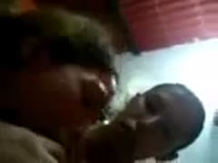 In a violent home-made film, two dark-brown women devour my ramrod.